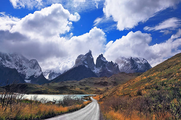 istock Vertiginous landscape in the Chilean Andes 522169205