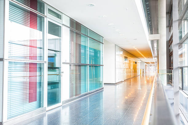 istock Corridor and Offices in Modern Building 522169291