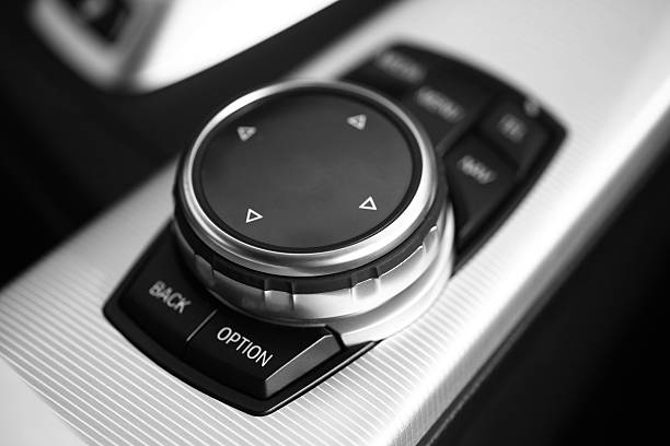 istock Car buttons detail 522170473