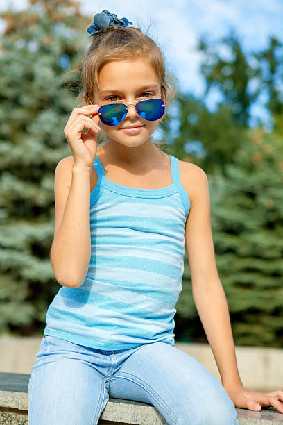istock Portrait  beautiful little girl 522172093