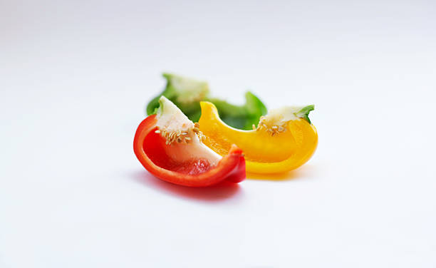 색상화 tastebuts - chopped green bell pepper pepper bell pepper 뉴스 사진 이미지