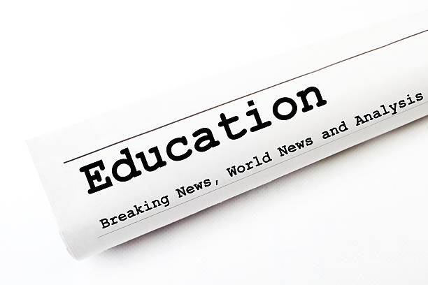 istock newspaper education headline with latest news and analysis 522186835
