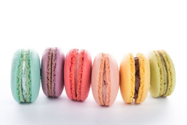 istock Macaroon sweet dessert french cuisine style 522187761