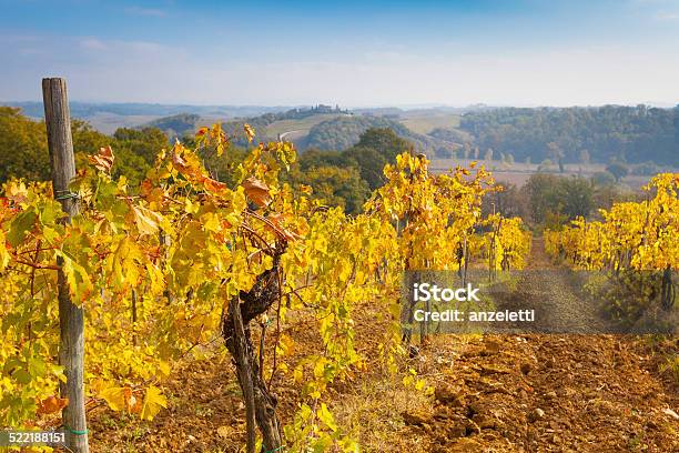 Landscape In Tuscany Stock Photo - Download Image Now - Agriculture, Autumn, Chianti Region