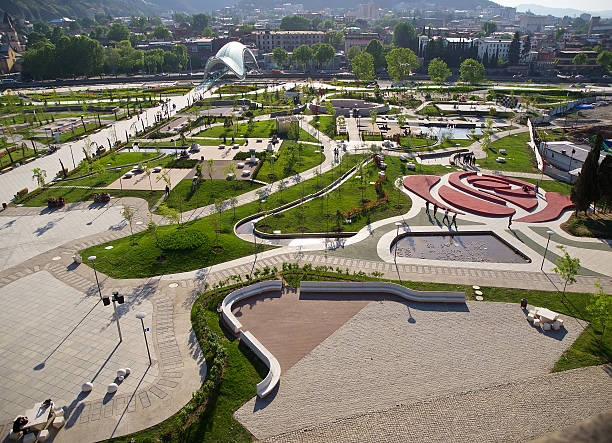 istock Panoramic view of Tbilisi, Georgia 522200603