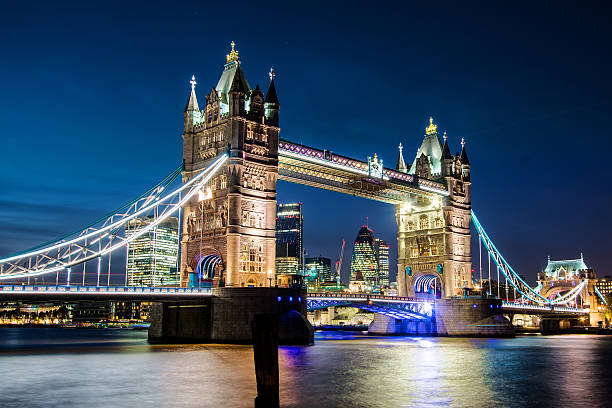 istock Tower Bridge London at Night 522203897