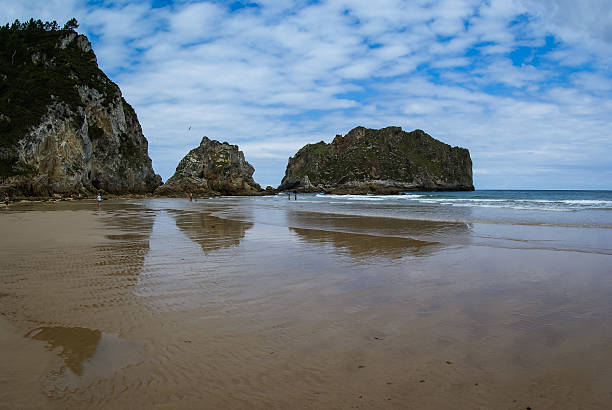 La Franca beach, Cantabria, Spain