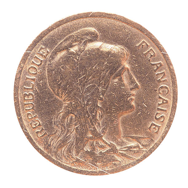 istock Old French coin 522218799