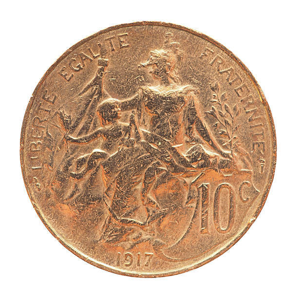 istock Old French coin 522218803
