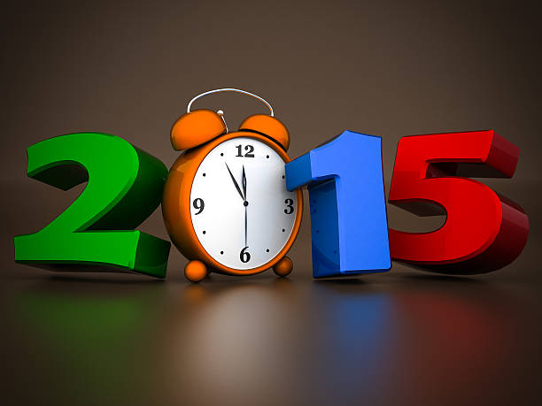 istock happy new year 2015 Illustrations 3d 522223595