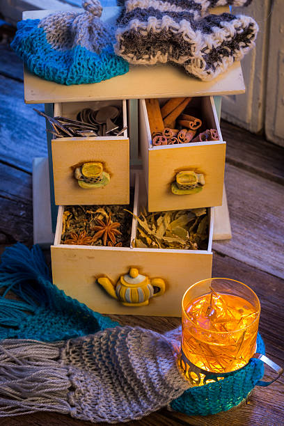 istock Hot linden tea is the best in winter 522225967
