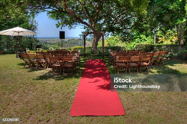 Wedding Venue Stock Photo - Download Image Now - Chair, Civil Partnership, Horizontal