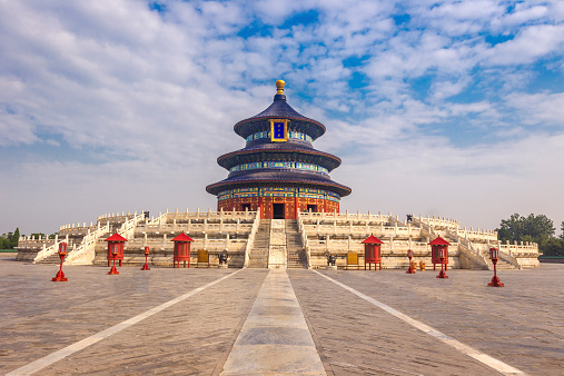 Hall of prayer for good harvests @ Temple of Heaven, nobody. Canon 6D, ISO 100.