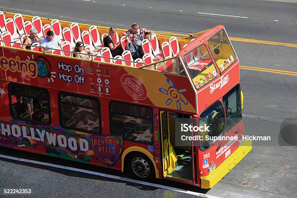 Hollywood Bus Turístico Foto de stock y más banco de imágenes de Actor - Actor, Actriz, Adulación