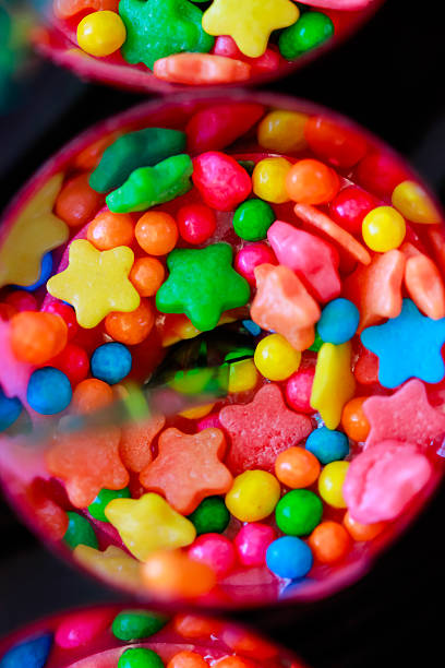 istock Candies and confections for birthday party. 522243319