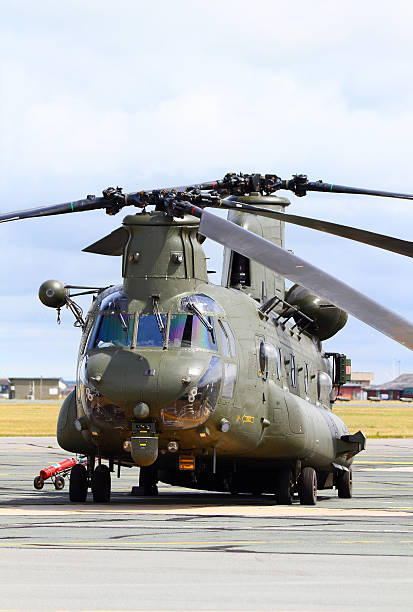 istock Helicopter of the Royal Air Force 522244383