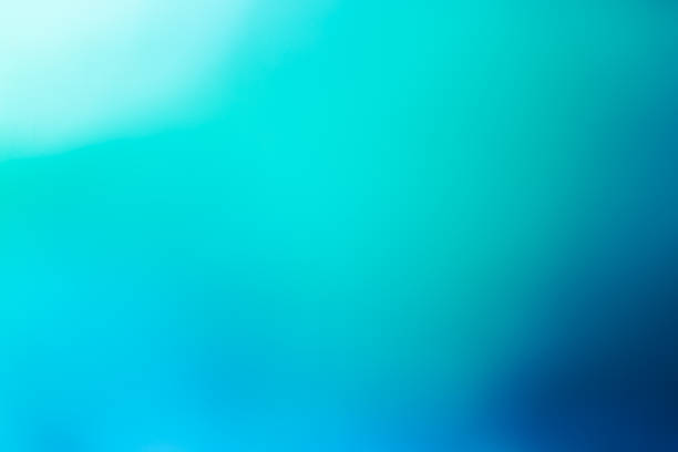 istock Abstract background soft blur turquoise white and blue 522245291