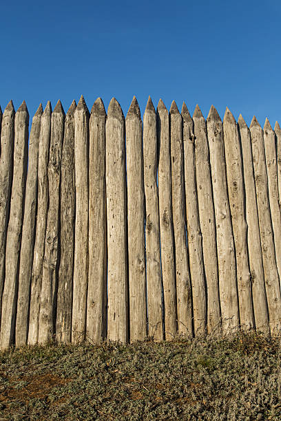 istock WOODEN FENCE. 522262391