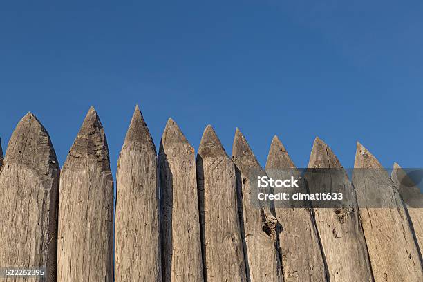 Wooden Fence Stock Photo - Download Image Now - Fort, Vancouver - Washington State, Amusement Park