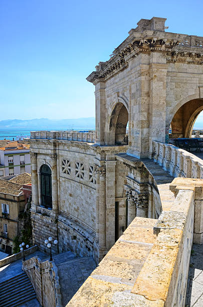 istock Bastion of Saint Remy, Cagliari 522263573