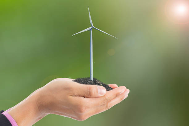 istock Green energy with your hand 522274641