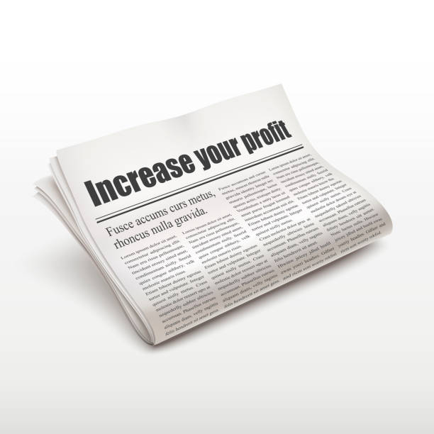 istock increase your profit words on newspaper 522275067