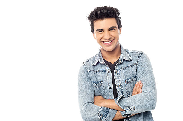istock Casual young man with crossed arms 522275321