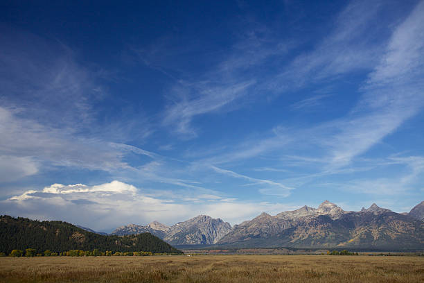 Wyoming Landscape stock photo