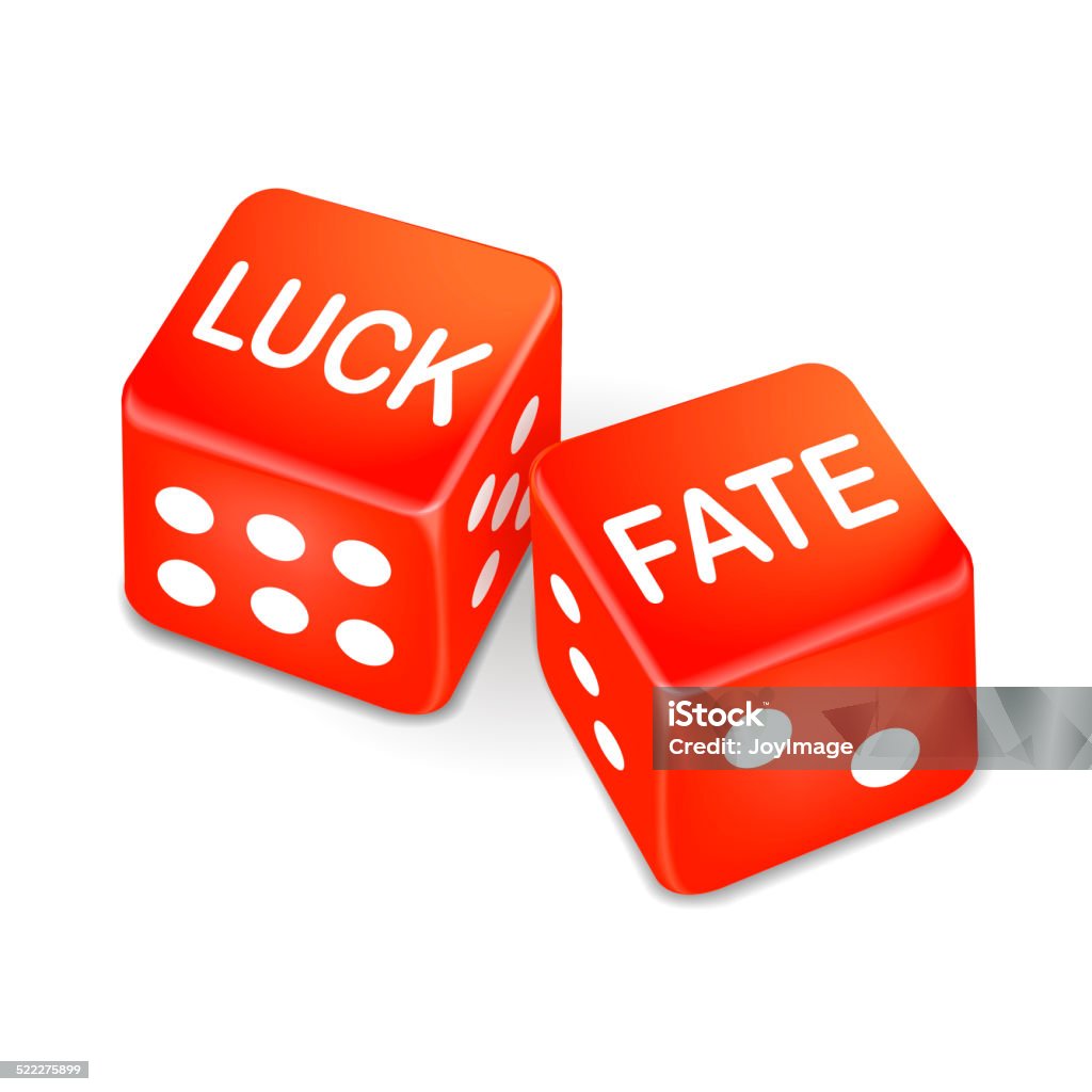 May Mắn Và Số Phận Từ Trên Hai Xúc Xắc Đỏ Hình ảnh Sẵn có - Tải ...