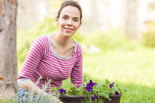 istock Woman gardening 522276421