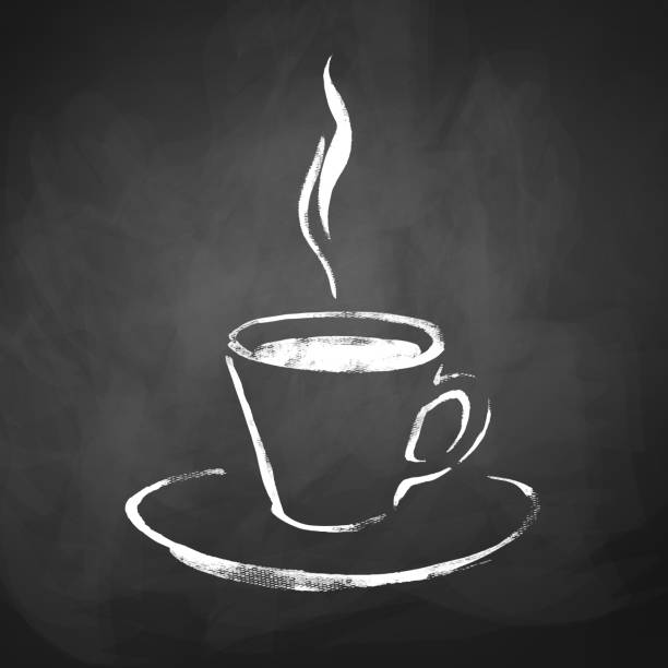 Taza De Café Y Dibujo A Mano - Banco de fotos e imágenes de stock - iStock Taza De Café Y Dibujo A Mano - Banco de fotos e imágenes de stock - iStock