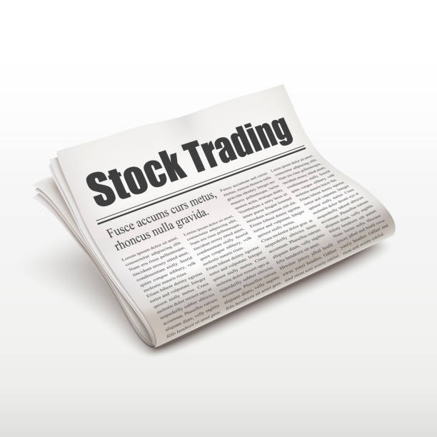 istock stock trading words on newspaper 522279877