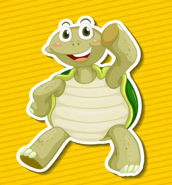 Vector illustration of Turtle