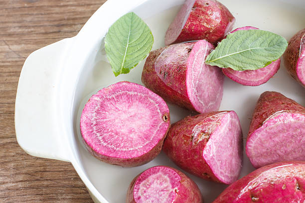 istock Purple Colored Sweet Potatoes 522292231