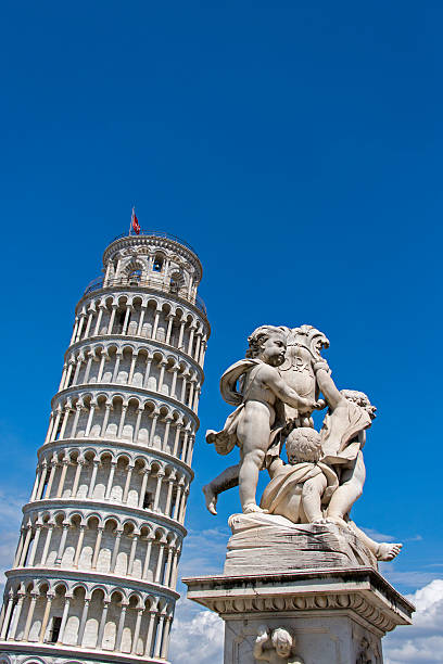 istock Cherubs and the leaning tower of Pisa 522292955