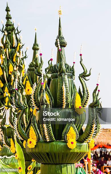 Banana Leaf Decoration Stock Photo - Download Image Now - Animal Body Part, Animal Head, Anniversary