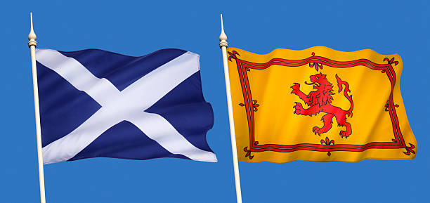 istock Flags of Scotland 522301844