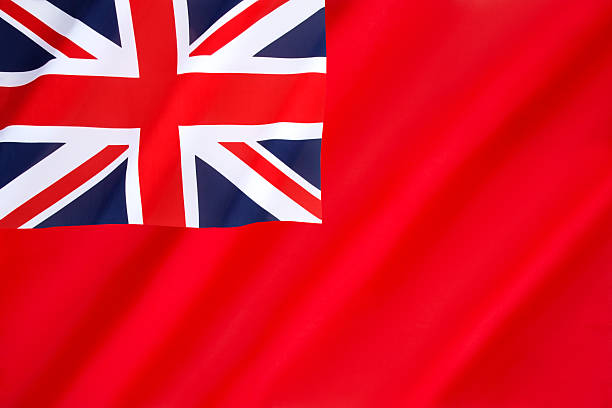 英国レッドエンサイン - the british red ensign ストックフォトと画像