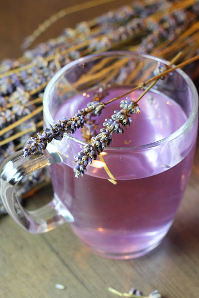 istock Homemade lavender drink 522304910