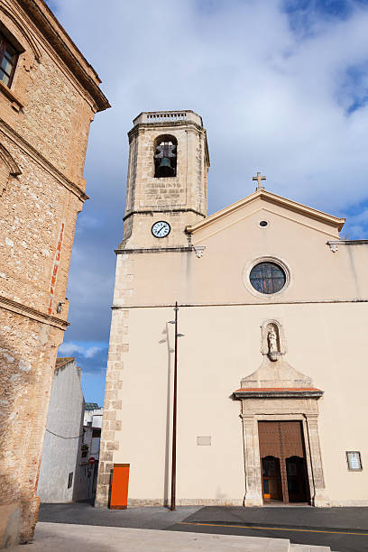 istock Esglesia de Calafell. Catholic cathedral 522304984