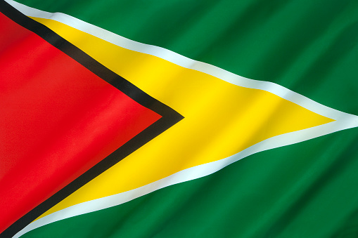 The flag of Guyana, known as The Golden Arrow, has been the national flag of Guyana since May 1966 when the country became independent from the United Kingdom.