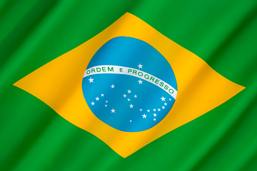The national flag of Brazil was officially adopted on 19th November 1889.