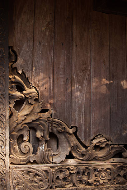istock wooden art of myanmar monastery 522310304