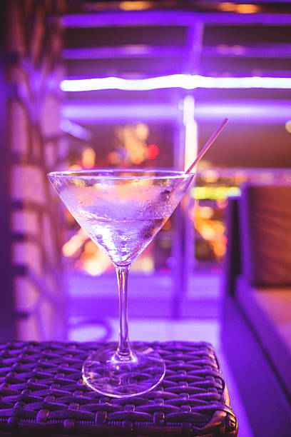 istock martini drink glass on the club 522311581