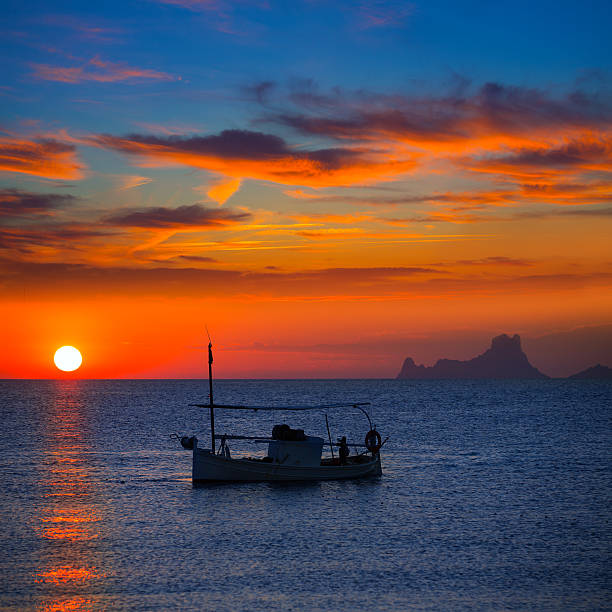 istock Ibiza sunset view from formentera Island 522311763