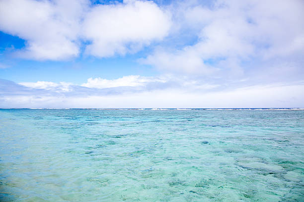 istock Blue sky and sea in a tropical beach. 522313622