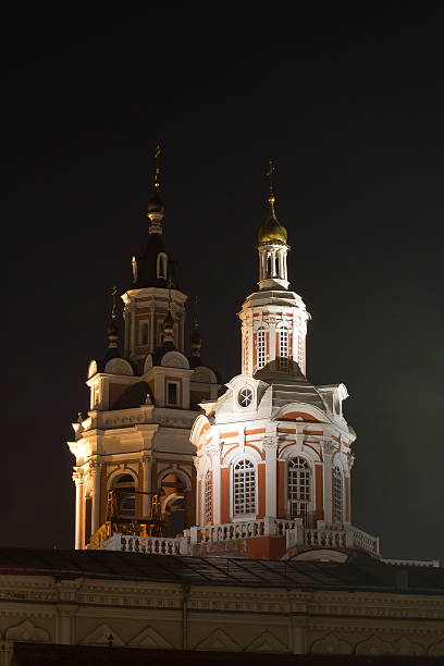 istock Moscow. The bell tower of the monastery. 522315839