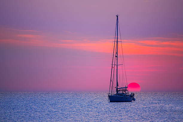 istock Ibiza sunset view from formentera Island 522316119