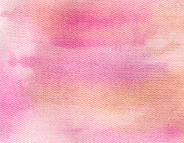 istock Pink watercolor abstraction background 522316969