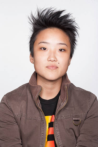 Young Cool Asian Woman Portrait Stock Photo - Download Image Now - Spiky Hair, One Woman Only, Short Hair - iStock Young Cool Asian Woman Portrait Stock Photo - Download Image Now - Spiky Hair, One Woman Only, Short Hair - iStock